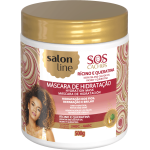 Máscara de Hidratação S.O.S Cachos Rícino e Queratina Salon Line 500g