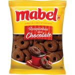 Rosquinhas sabor Chocolate Mabel 350g