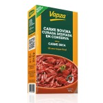 Carne Bovina Curada Desfiada Sabor Carne Seca - Vapza 400g 